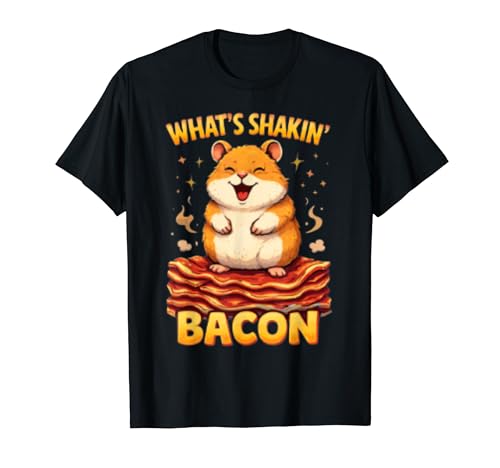 Funny Hamster ? What�fs Shakin�f Bacon Breakfast Meme T�V���c
