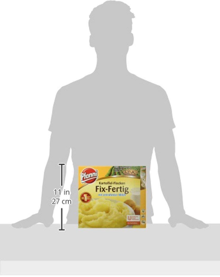 Pfanni Kartoffel-Fix-Fertig Flockenpüree mit entrahmter Milch, 1er Pack (1 x 2 kg)