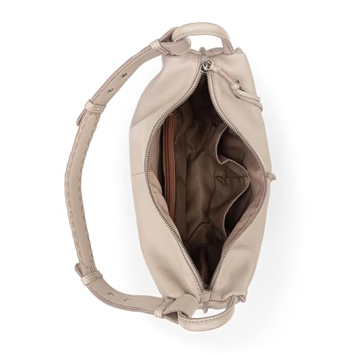 Image of The Sak Los Feliz Hobo Purse - Premium Large Leather Women's Handbag for Everyday & Travel - Durable Purse With Zipper Pocket