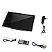 Televisión LCD portátil de 14 Pulgadas, TV analógica con TV DVB-T-T2 1080P...