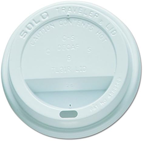 Solo TL31R2-0007 White Traveler Plastic Lid