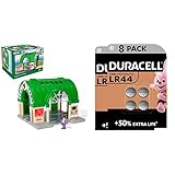 Alkali-Knopfzellen von Duracell sind verfügbar in den Größen LR44, LR43, LR54 und 625A