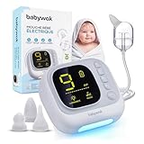 Mouche Bebe Electrique – Aspirateur Nasal Bébé 9 Niveaux d’Aspiration, Veilleuse Multicolore & Musique Apaisante avec Bruit Blanc, Embout Silicone, Nettoyage Facile, Recharge USB C