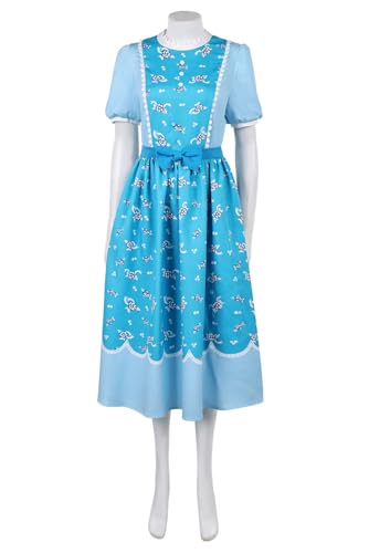 Écharpe et robe cosplay Strange ornées d'un motif floral unique