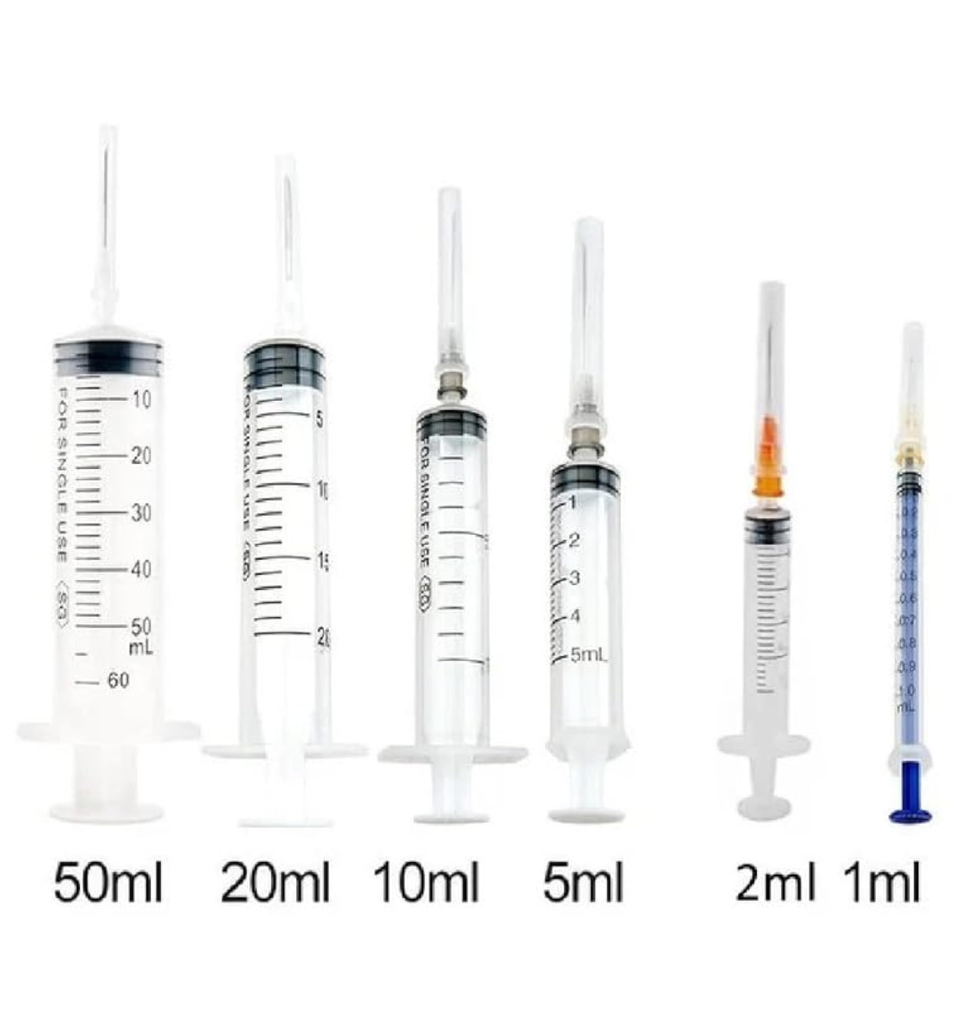 Disposable Syringe Luer Slip 3ml, Pack of 100