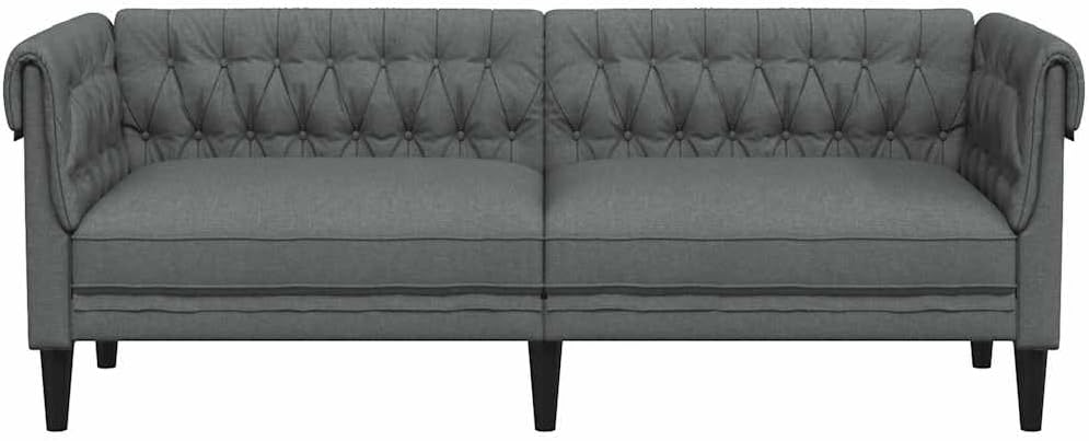 Chesterfield Sofa Dark Grey Living Room Furniture