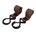 New Lon0167 2pcs 11lb Featured Capacity Adjustable Hook reliable efficacy Loop Closure Stroller Hanger Coffee Color(id:82d 44 41 628)