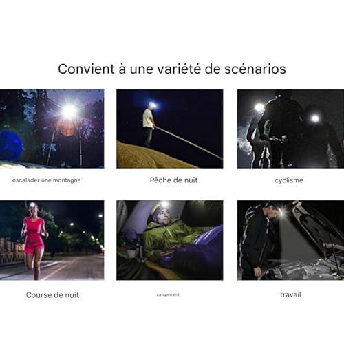 Gafas de trabajo anti-niebla y gafas de bicicleta con luces para moto y sol 5