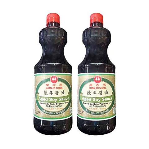 Wan Ja Shan Aged Soy Sauce, (2 Pack, Total of 67.6fl.oz) Cover
