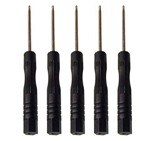 Image of Brain Freezer Pack Of 5 Hexagon Shaped Mini Screwdriver for Watches, Glasses repair maintenance Tool Black
