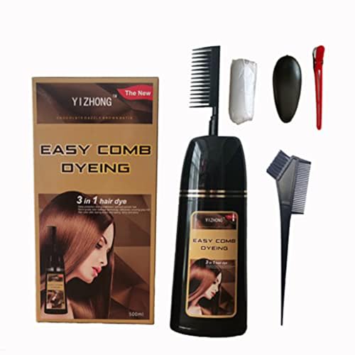YIZHONG Light Golden Brown Hair Dye Shampoo