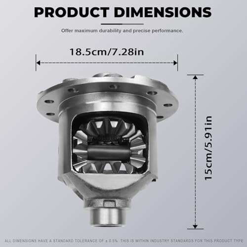 Rear differential Open Loaded Carrier Case for Escalade S10 Silverado Tahoe Trailblazer Sierra Yukon 8.5" 8.6" 30 spline 10 Bolt - 2.73-5.13Ratios Limited Slip Locker with Bearing LM603049 L by HKSpazz - Image 3