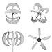 Moracle Aerogenerador 600W 12V Generador de Turbina Eólica Linterna Blanca Generador de...