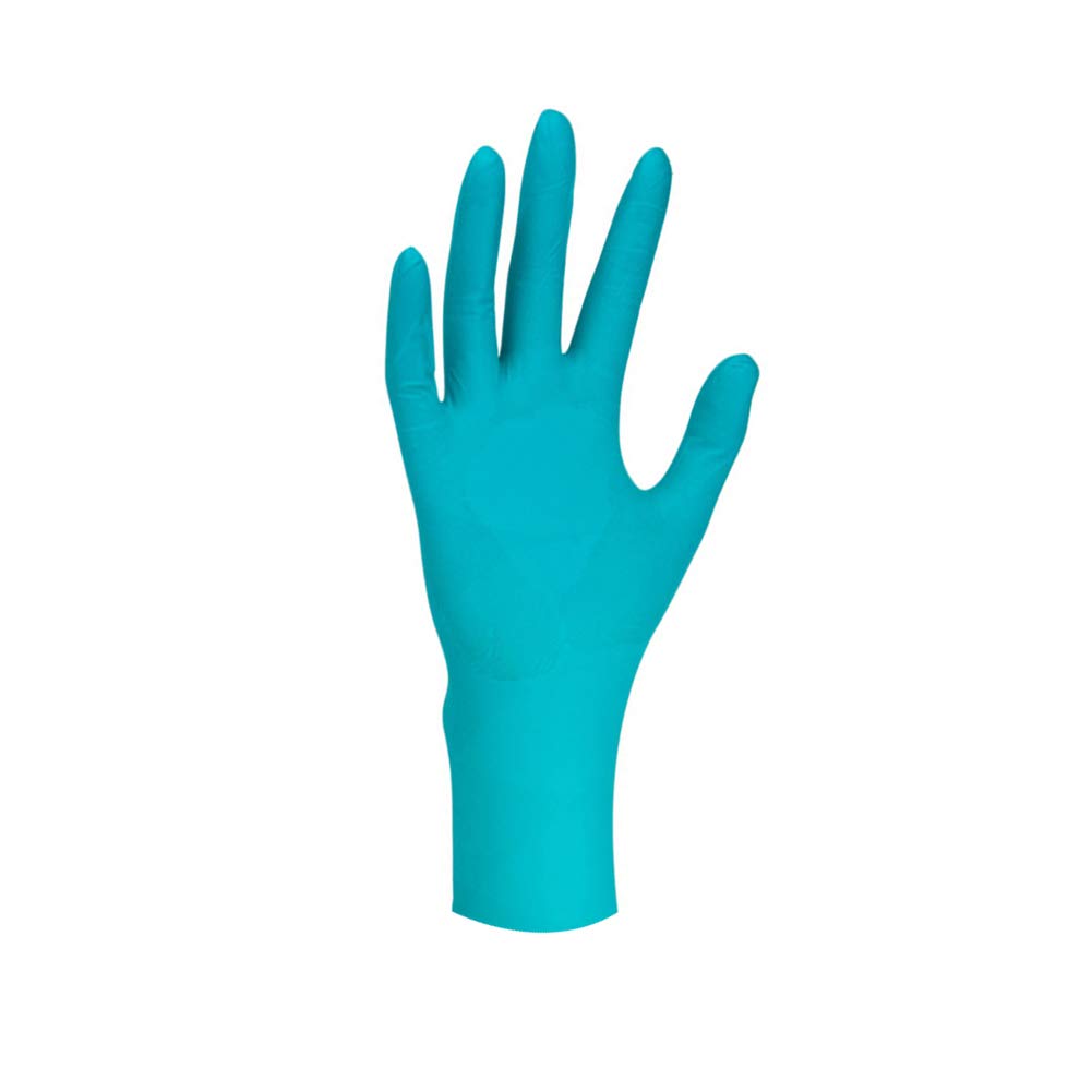 Beashine Green Disposable Gloves Small Size Powder Free Nitrile Medical Gloves Latex Free Food Grade Gloves for Food Pre, Work, Kitchen, Cleaning, Pack of 100