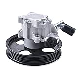 SPELAB Power Steering Pump with Pulley Compatible for Jeep Wrangler (JK) (2007-2011) w/ 3.8L 6 Cyl...