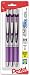 Pentel EnerGel XM BL77 - Retractable Liquid Gel Ink Pen - 0.7mm - 54% Recycled - Purple - Pack of 3