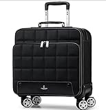 Verwenden Sie diesen vierrädrigen Trolley, um Ihren Business-Look zu runden und die neueste Mode zu führen.