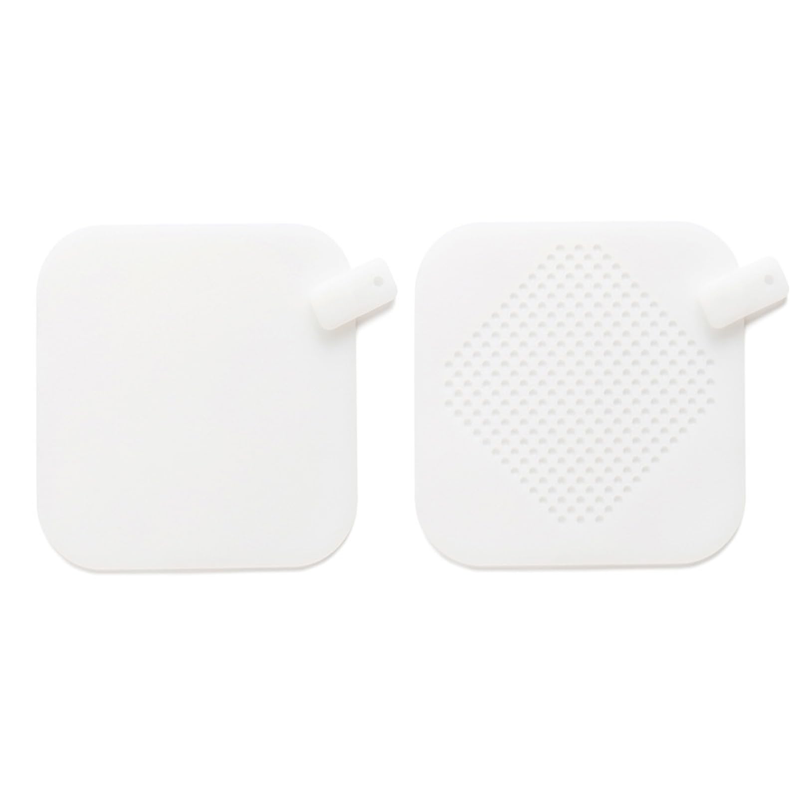 Confezione da 2 coperture in silicone per scarico a pavimento, filtro per scarico doccia e protezione per lavello della cucina, accessori essenziali per vasche da bagno e lavandini