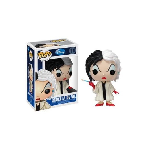 Disney - Figurine Pop des 101 Dalmatiens Cruella D'enfer - Funko
