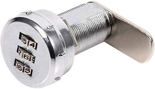 Close-up of lock dials