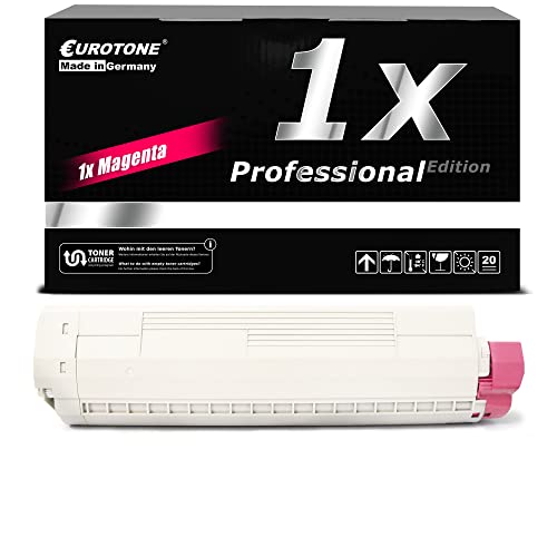 Toner compatible OKI C822 Magenta EuroPro résout les impressions ternes