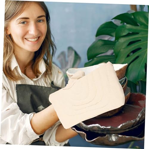 Guantes para horno resistentes al calor de algodón ignífugo para repostería 3