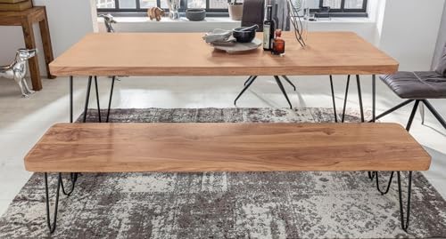 Banc Cuisine Acacia Massif 160cm Fait Main FineBuy