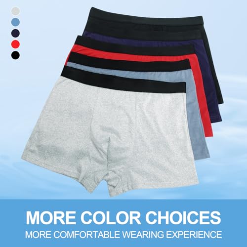 75 Packs Mens Boxer Briefs Bulk Cotton Breathable Comfortable Underwear Assorted Size and Color Multipacks for Men Shelter Donating Homeless2