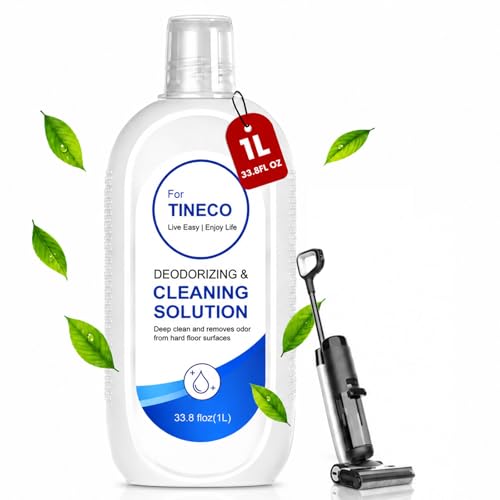 Image of 1L (33.8 OZ) Multi-Surface Floor Cleaning Solution Compatible with Tineco i5/i6 Stretch & FLOOR ONE S5/S6/S7/S9 Artist & S6/S7/S9 Master & Breeze Series, Streak-Free & Pet Safe for All Wet/Dry Vacuum