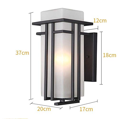 Applique extérieure LED carrée étanche design moderne et simple - 7