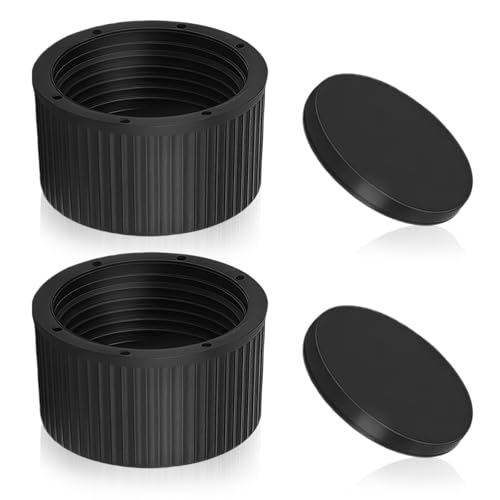 GUIZIYAO Couvercle de vidange de Filtre à Sable, Bouchon et Joint de Vidange, Couvercle de vidange de Filtre à Sable de Piscine, Couvercle de Filtre de...