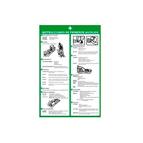 Plimpo Señal Poliestireno 420X297Mm. Instrucciones Primeros Auxilios En Oferta Cofan Amys03 Instrucciones De Primeros Auxilios