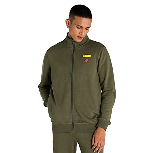Image of Puma Men Cotton High Neck Jacket
