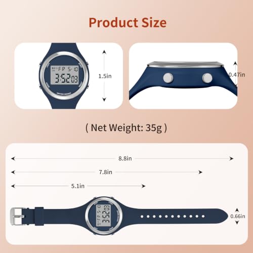 Image of XCZAP Outdoor Sport Watches Alarm Clock Waterproof LED Digital Watch