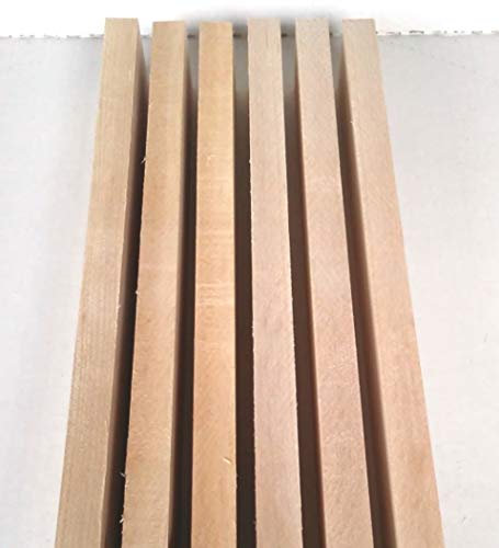 3/4” X 2” X 16” Combo Of 6 Walnut 6 Cherry And 6 Hard Maple - 18 Boards #TOP6