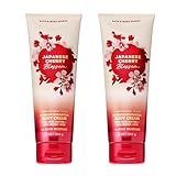 Bath & Body Works Japanese Cherry Blossom Body Cream, Ultimate Hydration Moisturizer with Shea Butter & Hyaluronic Acid for Dry Skin, Iconic Floral Scent, 8 oz - 2 Pack