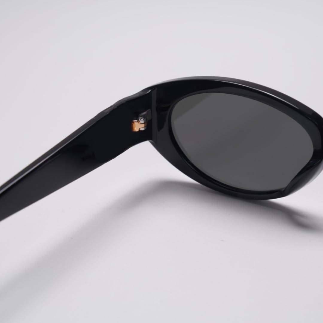 Occhiali da sole da donna in acetato ovale retrò UV