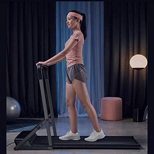 Treadmills Foldable Treadmill Walking Pad Smart Jogging Exercise Fitness Equipment, Free Installation Low Noise Footstep Induction Speed Control,Fold - Afbeelding 5