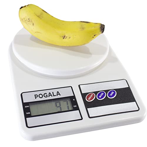 Balança e Termômetro Digital de Cozinha Para Casa, Alimentos, Pesar Comida e Fitness de Alta Capacid