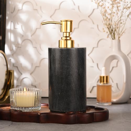 Image of NikkisPride Marble Soap Dispenser Series (Black)