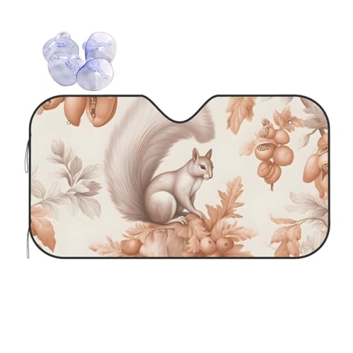 Parasol para parabrisas delantero de coche y SUV cubierta sol ventosa beige