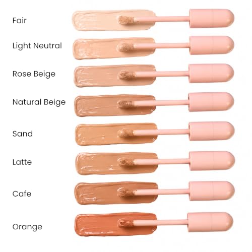 Image of Milagro Beauty Premium Wizard Concealer (6 ml) | Full Coverage, Matte & Poreless, Easily Blendable | Longlasting Creaseless Formula Covers Dark Spots | Highlighting & Contouring | All Skin Type (Light Neutral)