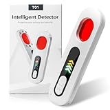 GBKDQQ Wanzen Detektor mit 5 Stufen Empfindlichkeit, 5-In-1 Hidden Camera Detector, Kamera Detektor für Versteckte Kameras & GPS Tracker, Kamera Finder Detektor mit Typ-C für Hotel Büro Heim