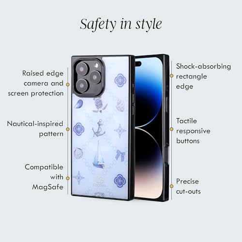 Image of COCOMII Rectangle for iPhone 16 Pro Case, Ocean Odyssey