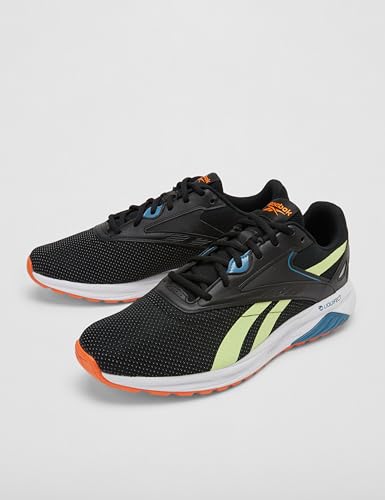 Image of Reebok Men LIQUIFECT 90 2 core Black /Energy Glow /Steely Blue S23-R 13