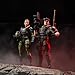 G.I. Joe Classified Series #138, Night Force Vincent R. Falcon Falcone & Quarrel, 6 Inch Action Figures
