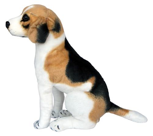Plüschtier Hund Beagle - sitzend - 56 cm