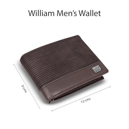 Image of Lavie Sport Men's William Wallet | 5 Card Slots | Biofold Wallet | Synthetic Leather | Purse for Men