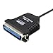 RUITEXUN USB to Parallel Port Printer Cable, USB Male to 36-Pin IEEE1284 CN36 Centronics Cable Adapter for PC, Computer, Laptop to Printer