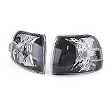 1 Paar - (rechts + links) - Klarglas Blinker - SCHWARZ -